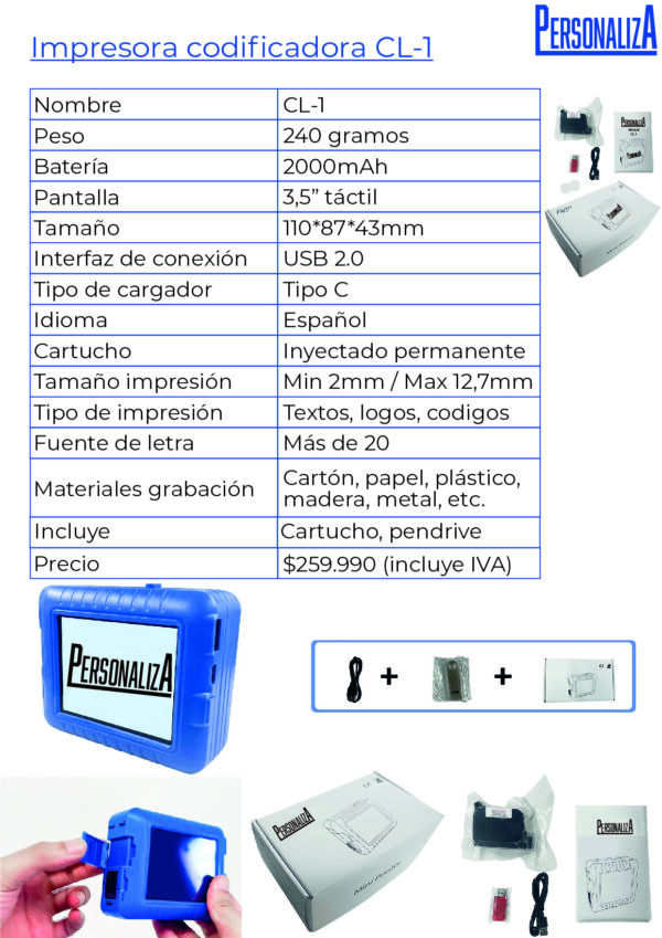 Impresora CL-1 - Image 2